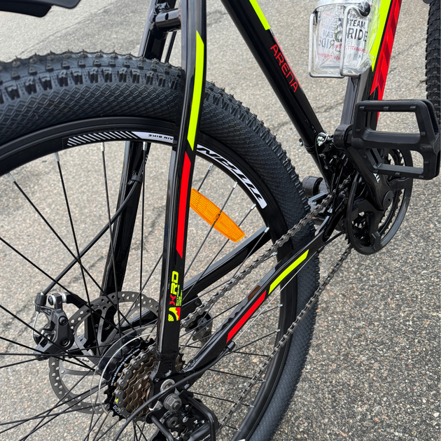 Велосипед Titan 29" Arena 2025 Рама-19" black-red - зображення 4