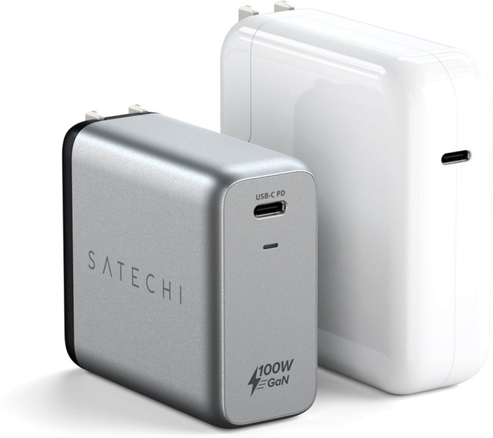 Зарядний пристрій Satechi 100W USB-C PD Wall Charger Space Gray (ST-UC100WSM-EU) - зображення 5
