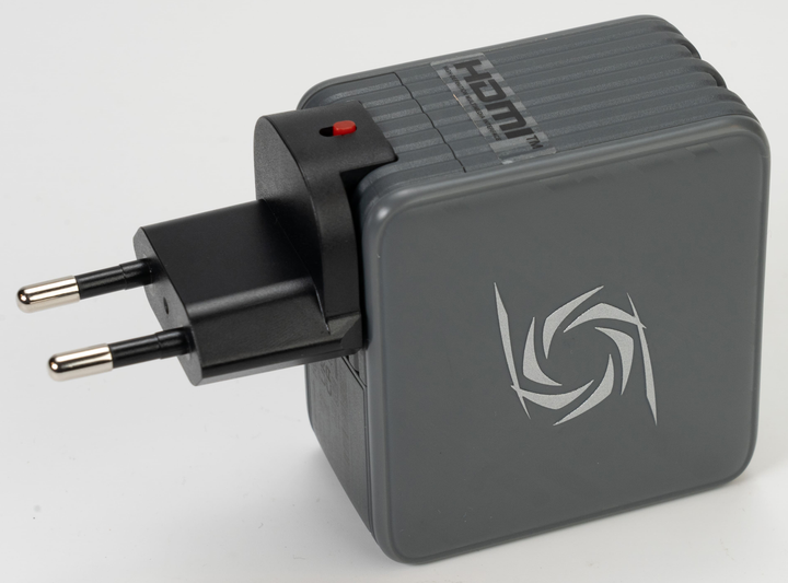 Ładowarka sieciowa AverMedia GC313 Core Go 2xUSB-C USB-A HDMI PD3.0 100 W + kabel 2 m Black (40AAGC313AWN) - obraz 5