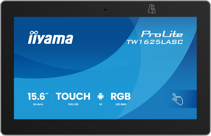 Монітор 15.6" iiyama ProLite TW1625LASC-B3PNR - зображення 1