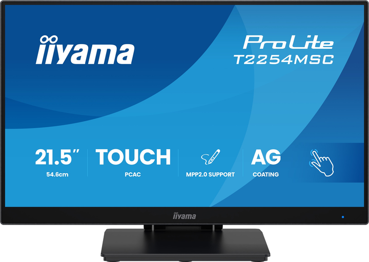 Монітор 21.5" iiyama ProLite T2254MSC-B2AG - зображення 1