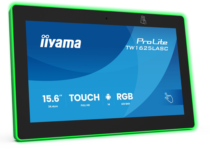 Монітор 15.6" iiyama ProLite TW1625LASC-B3PNR - зображення 6