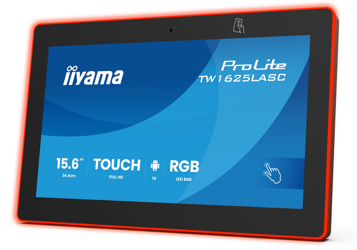 Монітор 15.6" iiyama ProLite TW1625LASC-B3PNR - зображення 8