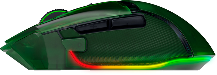 Mysz Razer Basilisk V3 Pro Wireless/Bluetooth/USB 35K Phantom Green (RZ01-05240300-R3G1) - obraz 3