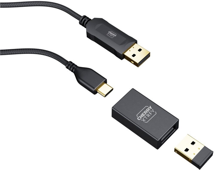 Миша Cherry Xtrfy M64 Wireless/USB Black (CX-M64W-BLACK) - зображення 8