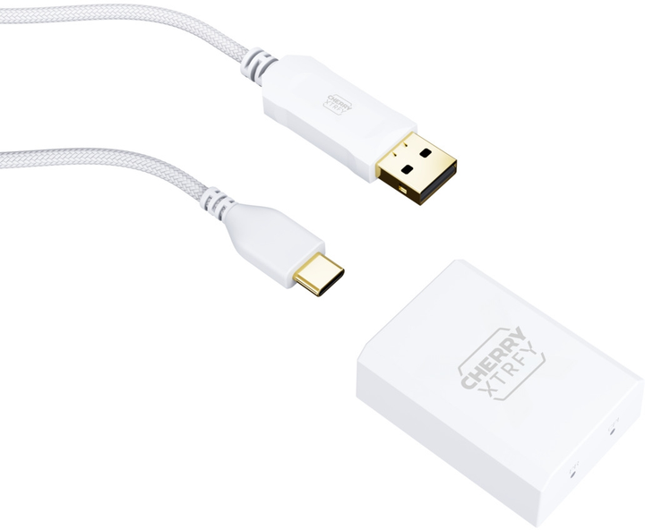 Миша Cherry Xtrfy M68 Pro 8K Wireless/USB White (CX-M68W-PRO-WHITE) - зображення 8