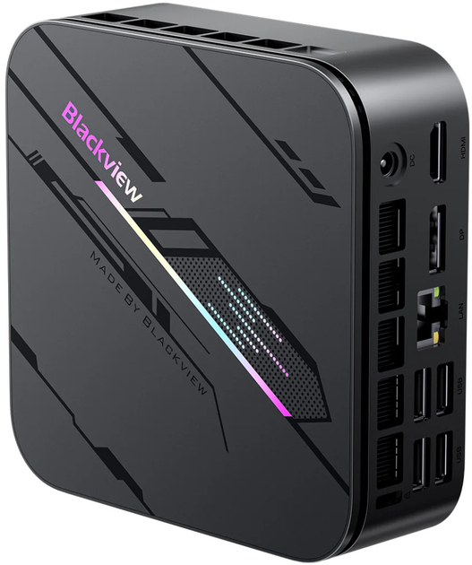 Nettop Blackview Mini PC MP100 PRO (MP100 PRO I5 16GB+1TB) Black - obraz 5