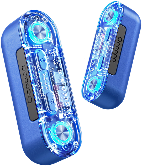 Powerbank Ocoopa Heater UT2s Gamer Edition 10000 mAh z ogrzewaczem do rąk Blue (UT2s-Gm-BU) - obraz 2