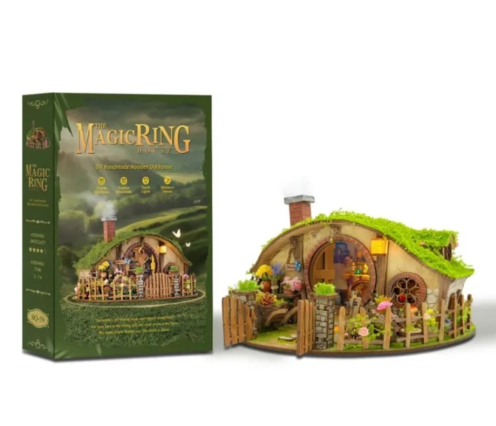 Румбокс Хатина Хобіта Інтер'єрний конструктор The Magic Ring House