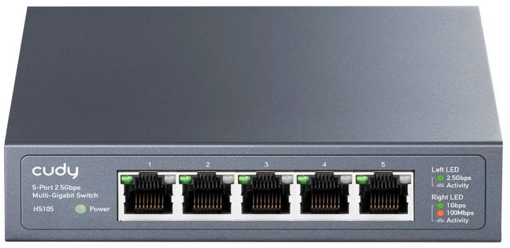 Комутатор Cudy HS105 2.5G (73-00536) - зображення 1