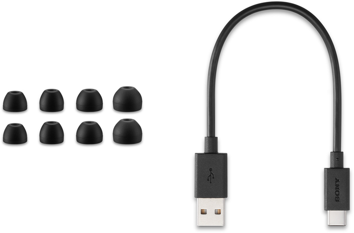 Słuchawki Sony INZONE Buds Black (WFG700NB.CE7) - obraz 7