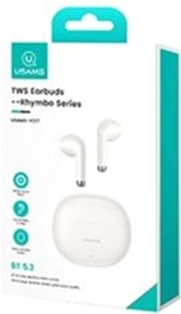 Słuchawki Usams US-YO17 Beige (6958444904689) - obraz 2