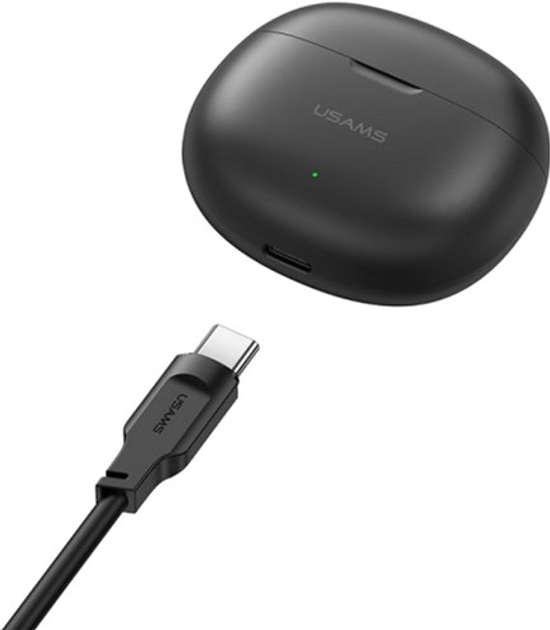 Słuchawki Usams US-YO17 Black (6958444904672) - obraz 3