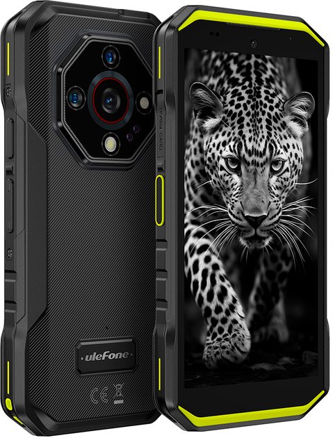Мобільний телефон Ulefone Armor X32 6/128GB Black-Green (6975326662390) - зображення 5