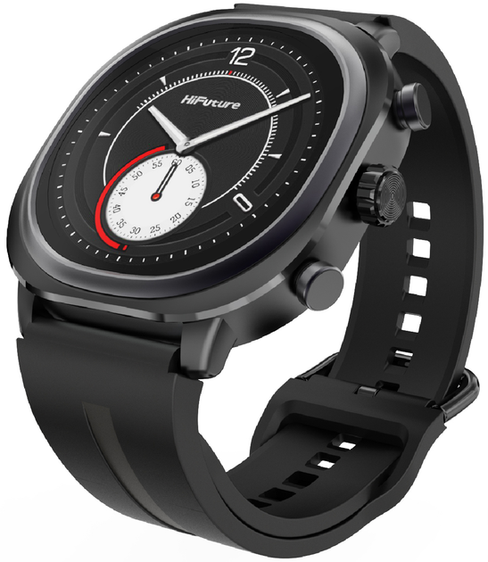 Smartwatch HiFuture Aix Lite Black (aixlite.black) - obraz 1