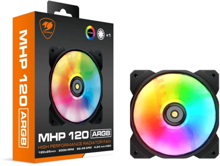 Wentylator Cougar MHP 120 ARGB 120 mm - obraz 6