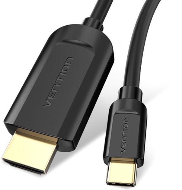 Adapter-kabel Vention Type-C - HDMI 2 m Black (64619779/CGUBH) - obraz 1
