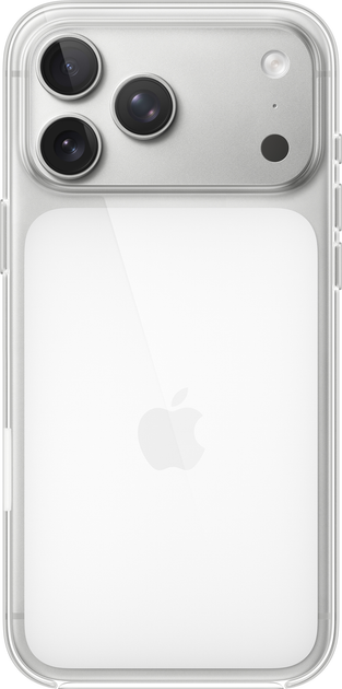 Панель Apple Clear Case with MagSafe для Apple iPhone 17 Pro Max Transparent (MGFW4) - зображення 1