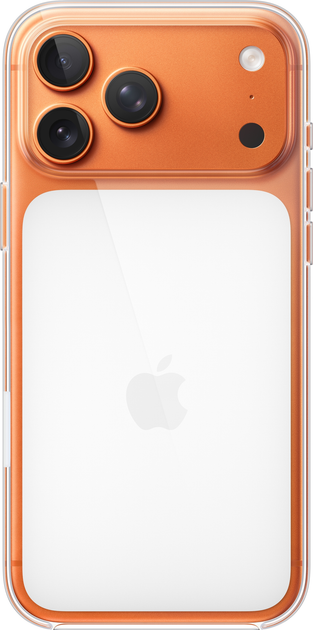 Панель Apple Clear Case with MagSafe для Apple iPhone 17 Pro Max Transparent (MGFW4) - зображення 2