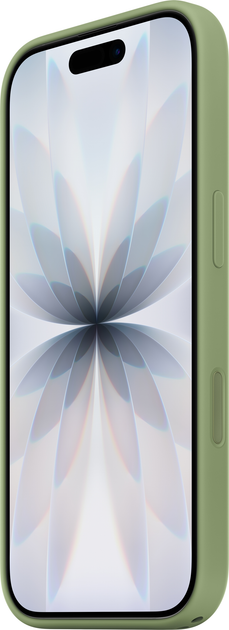 Панель Apple Silicone Case with MagSafe для Apple iPhone 17 Light Moss (MGEX4) - зображення 2