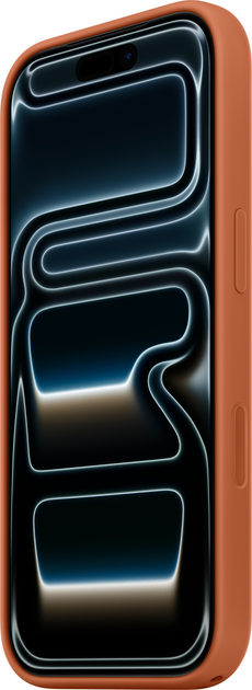 Панель Apple Silicone Case with MagSafe для Apple iPhone 17 Pro Terra Cotta (MGFJ4) - зображення 2