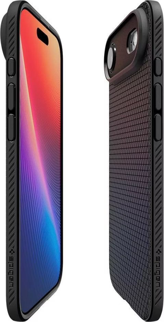 Etui Spigen Liquid Air do Apple iPhone Air Matte Black (ACS10302) - obraz 6