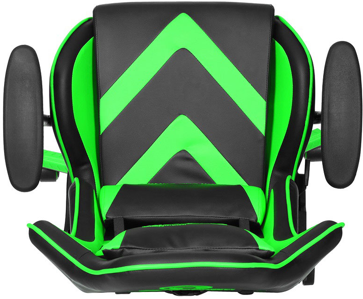 Fotel Marvo CH-106 Black-green (CH-106GN) - obraz 7