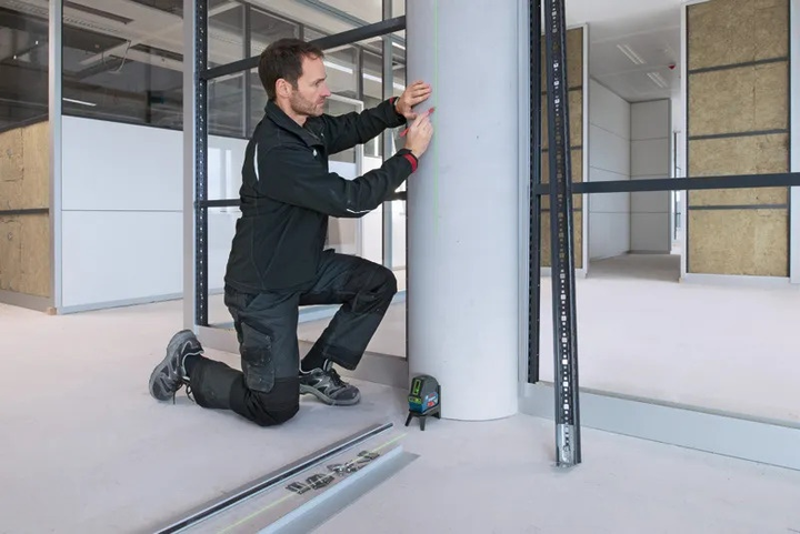 Лазерний нівелір Bosch Professional GCL 2-15 G + RM1 (0601066J00) - зображення 6