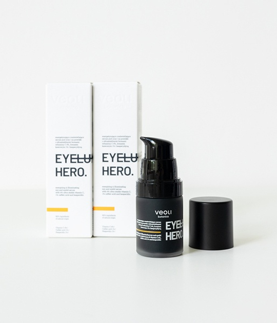 Serum pod oczy i na powieki Veoli Botanica Eyeluminate Hero rozswietlajace 15 ml (5907190822335) - obraz 2
