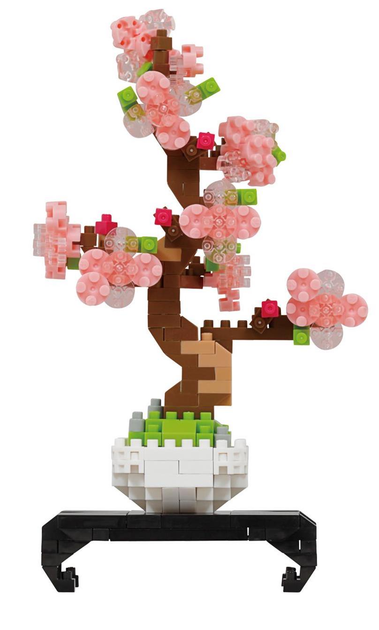 Конструктор Nanoblock Bonsai Sakura 270 деталей NBH_225 (4972825221730) - зображення 2