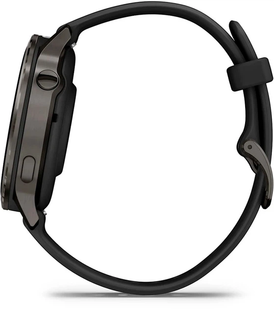 Смарт-годинник Garmin Venu 4 41mm Black w/ Slate + Black (010-03013-02) - зображення 6