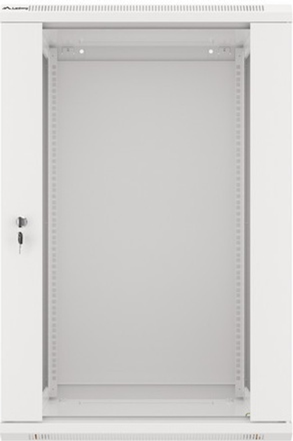 Szafa wisząca serwerowa Lanberg 19" 18U 600x600 V2 Grey (WF01-6618-10S) - obraz 1