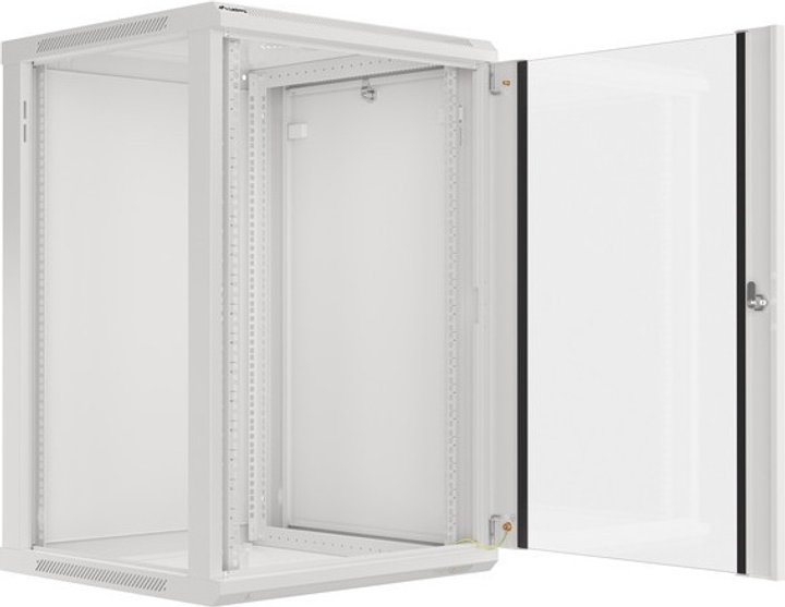 Szafa wisząca serwerowa Lanberg 19" 18U 600x600 V2 Grey (WF01-6618-10S) - obraz 5
