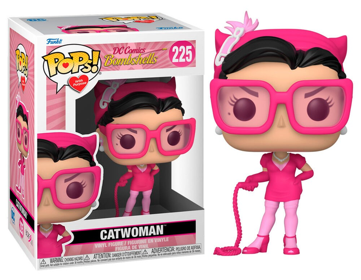 Фігурка Funko POP BC Awareness Бомбочка Жінка кішка 9 см (889698584999) (955555912069372) - Уцінка - зображення 3