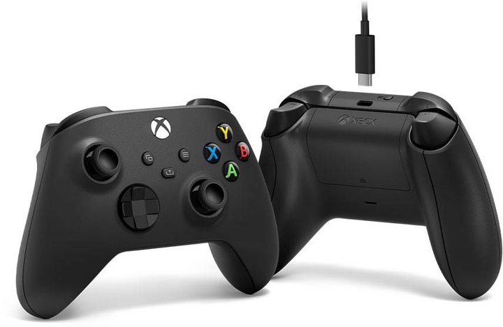 Бездротовий геймпад Microsoft Xbox Wireless Controller + USB Type-C кабель (1V8-00002) (09710093891439) - Уцінка - зображення 4
