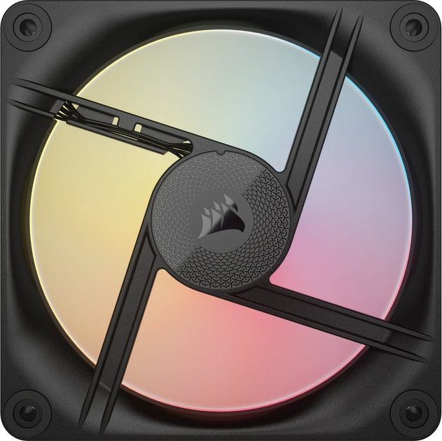 Вентилятор Corsair iCUE Link LX120-R RGB 120 mm PWM Reverse Black (CO-9051049-WW) (A92VG437112ALF) - Уцінка - зображення 2