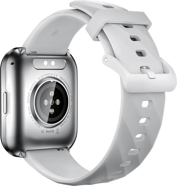 Смарт-годинник Kumi KU6 Meta Silver (KU-KU6M/SR) (KU6MSG231017459) - Уцінка - зображення 5