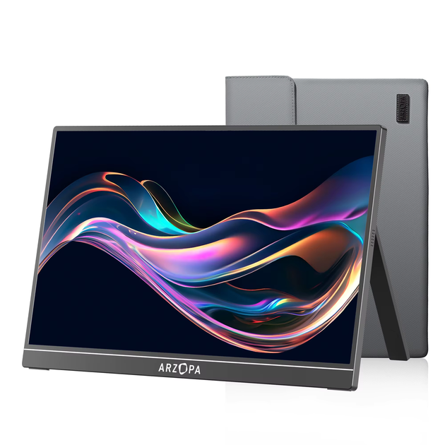 Портативний монітор Arzopa Z1FC gray + Case 16.1' 1920x1080 144 Гц