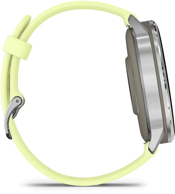 Смарт-годинник Garmin Venu 4 45mm Gray w/ Silver + Citron (010-03014-02) - зображення 4