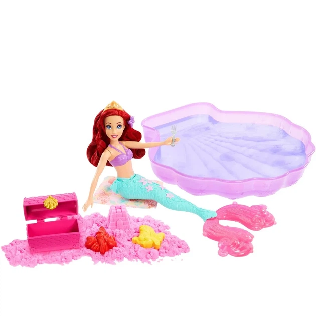 Игровой набор Mattel Disney Princess Русалочка Ариэль с бассейном (HWB39) - Фото 3 Игровой набор Mattel Disney Princess Русалочка Ариэль с бассейном (HWB39) - изображение 3