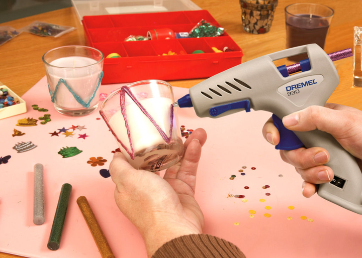 Клейовий пістолет Dremel Glue Gun 930 18 клейових картриджі (8710364052387) - зображення 7