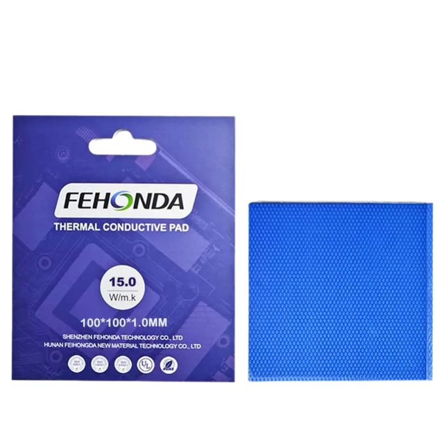 Термопрокладка Fehonda 100x100x1.0mm (15W/m*k) (18894) - Фото 2 Термопрокладка Fehonda 100x100x1.0mm (15W/m*k) (18894) - изображение 2