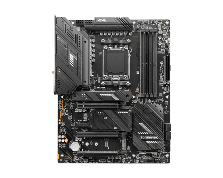 Материнська плата MSI X670E MAG Tomahawk Wi-Fi Socket AM5 (MAG X670E TOMAHAWK WIFI) Б/В - зображення 2