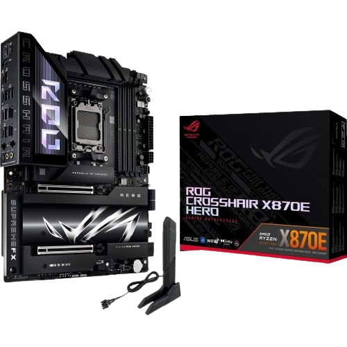 Материнcька плата Asus X870E ROG Crosshair Hero Socket AM5 (ROG CROSSHAIR X870E HERO) Б/В - изображение 2