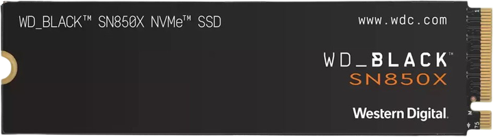 SSD M.2 Накопичувач WD SN850X 4TB (WDS400T2X0E) - Фото 1 SSD M.2 Накопичувач WD SN850X 4TB (WDS400T2X0E) - изображение 1