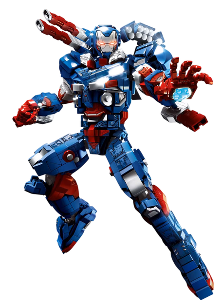 Конструктор Марвел Капитан Америка Patriot Marvel 1865 деталей - изображение 2