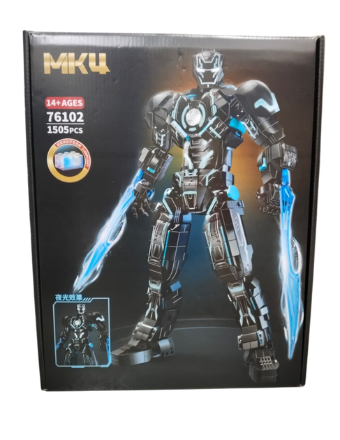 Конструктор Марвел Железный человек Темная сторона MK 4 Iron Man Marvel 1505 деталей - изображение 7