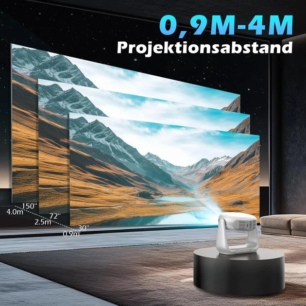 Проектор EUARY K1-99 Full HD Wi-Fi Bluetooth Android 11 - изображение 4