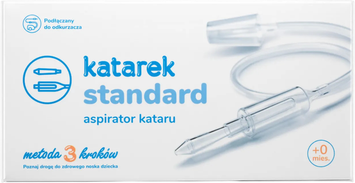 Aspirator do nosa Katarek Standard od urodzenia (5999880412018) - obraz 1