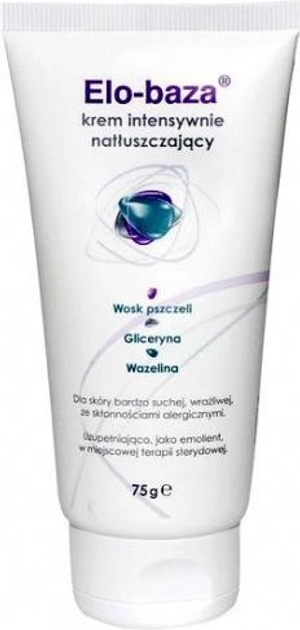 Krem do twarzy i ciała Elo-Baza intensywnie natłuszczający 75 g (5903546005391) - obraz 1